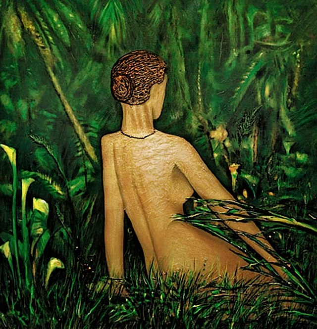 Bare Backed Woman II